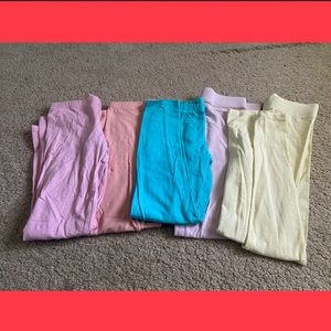 Women’s pastel leggings bundle!!